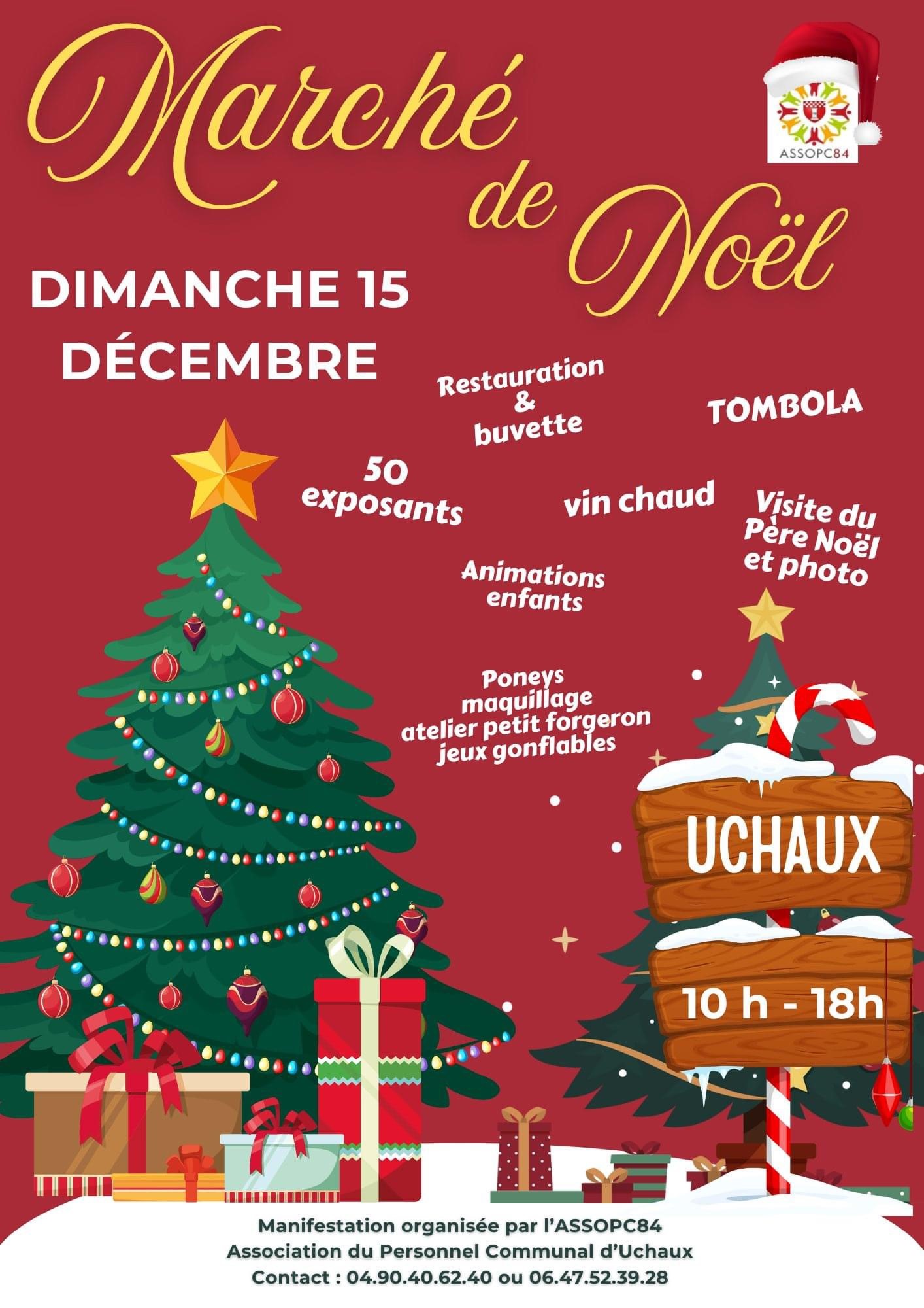 Marché de Noël le 15 décembre